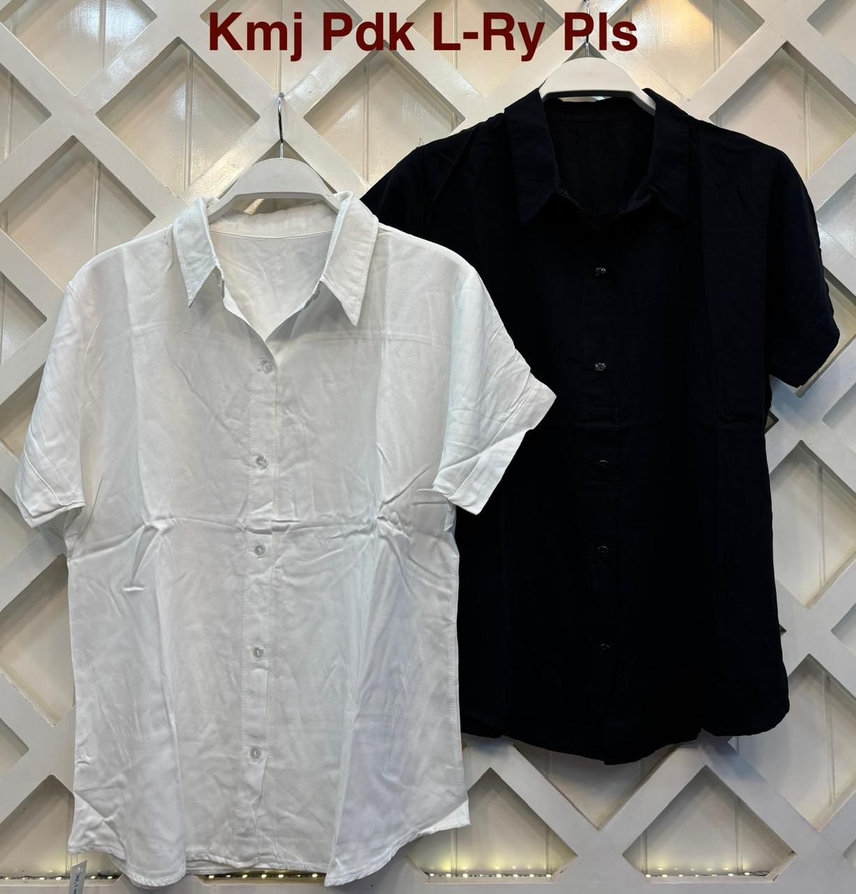 Kemeja Pendek L-Ry Pls