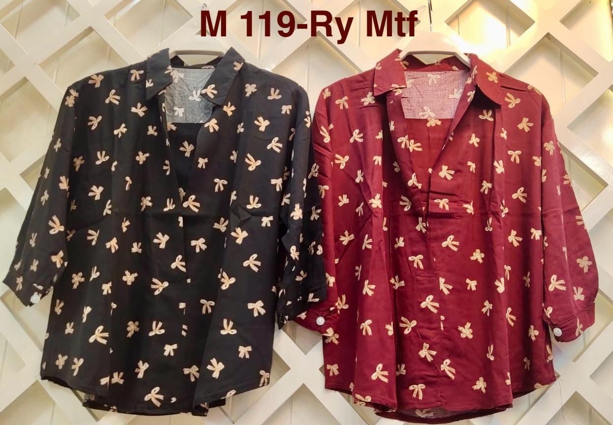 M 119-Ry Mtf Blus Krah Kbn 3/4