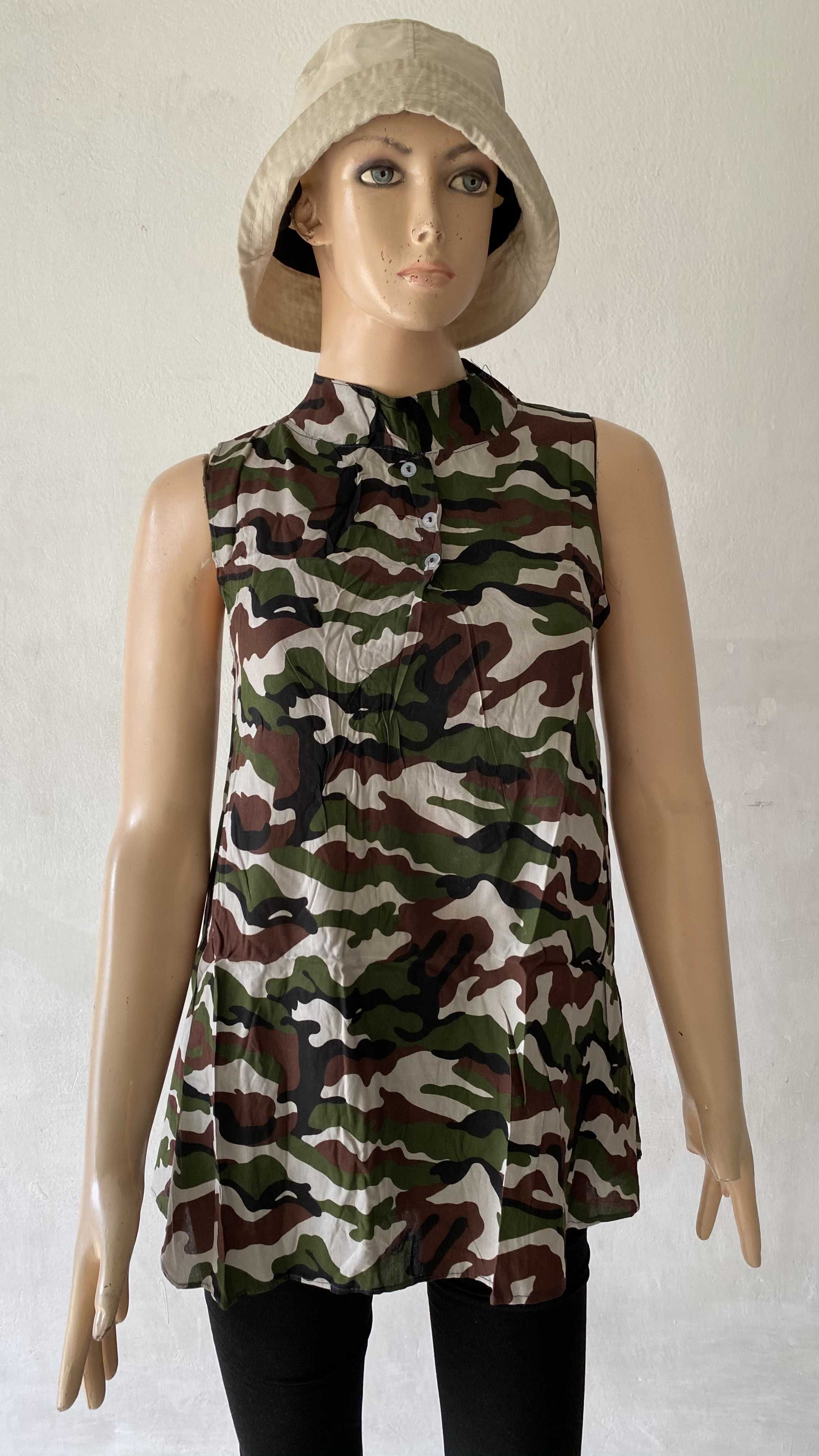 M 27 Blus Leher Tinggi