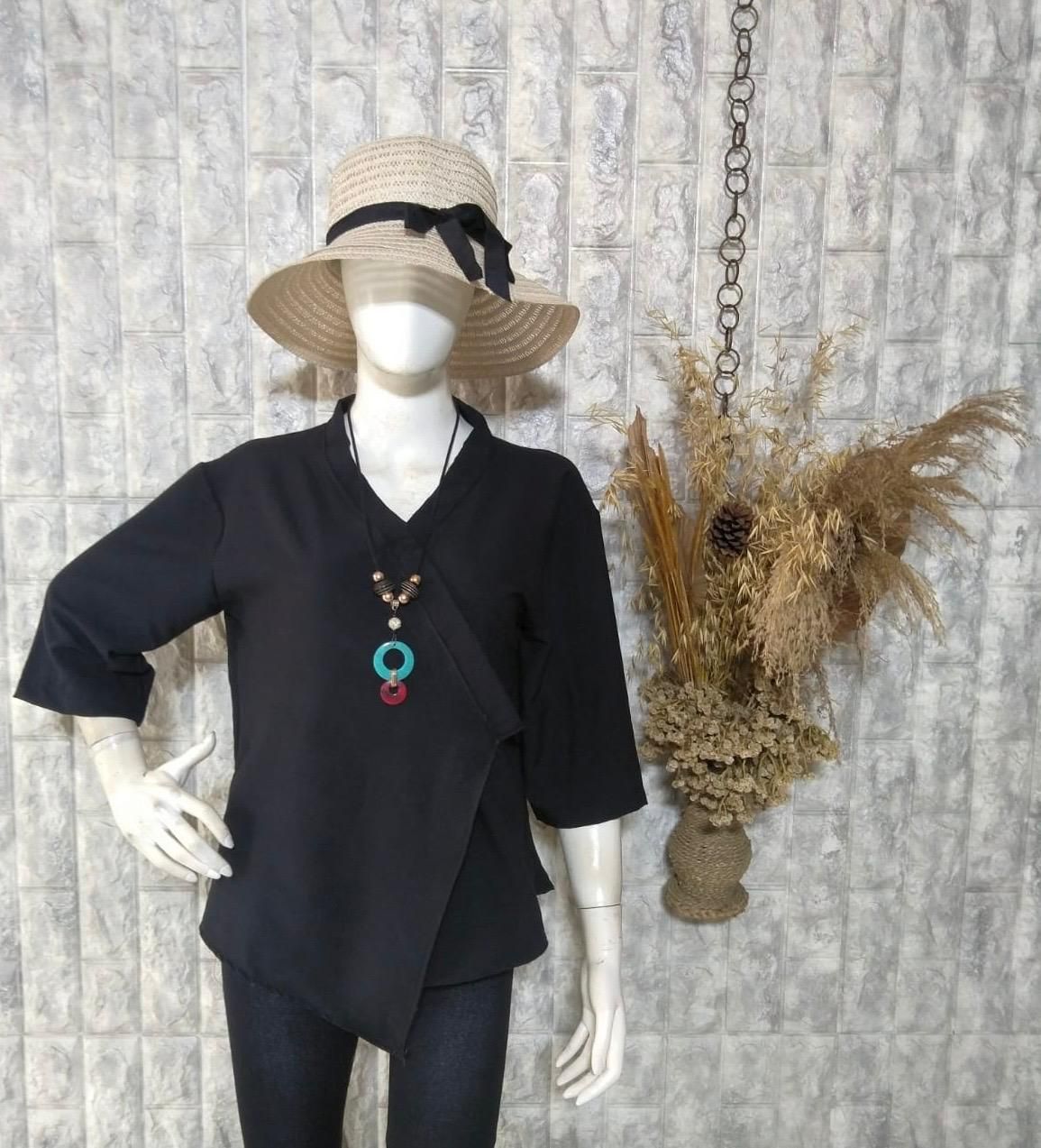 M 122-PL Blus Kimono