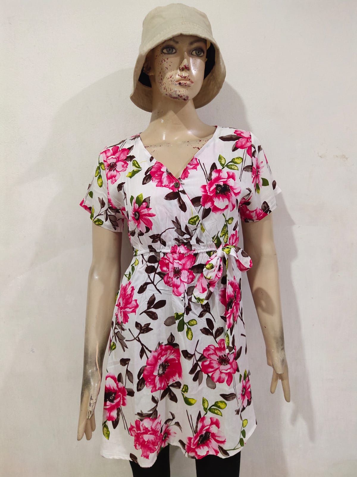 M 21 Dress Kimono Ryn Motif