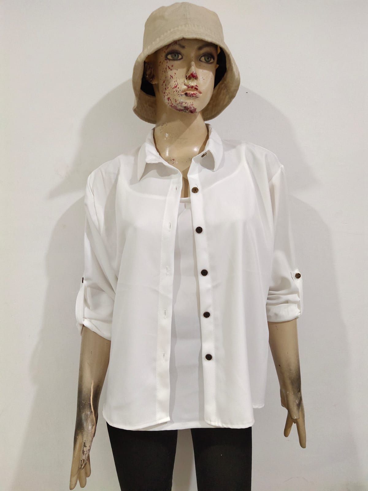 M 69 Kemeja Pjg Rompi