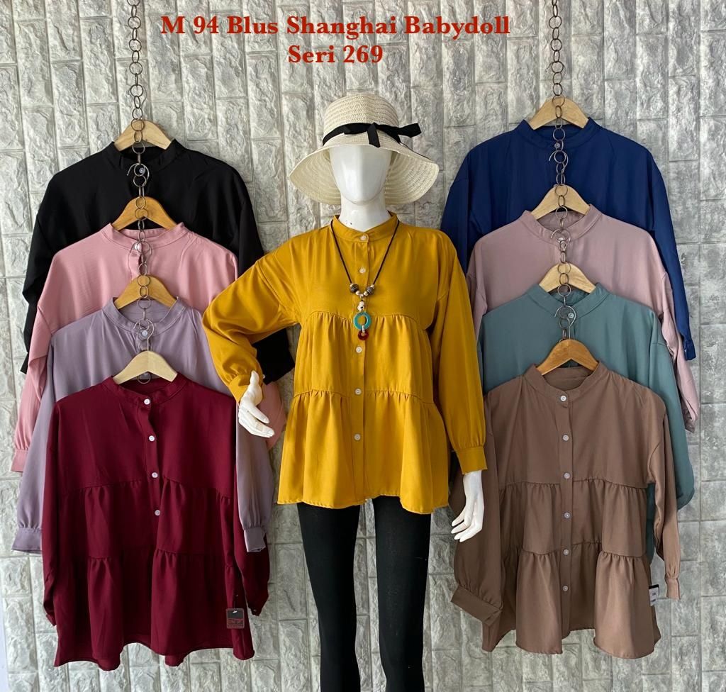 M 94 Blus Shanghai Babydoll