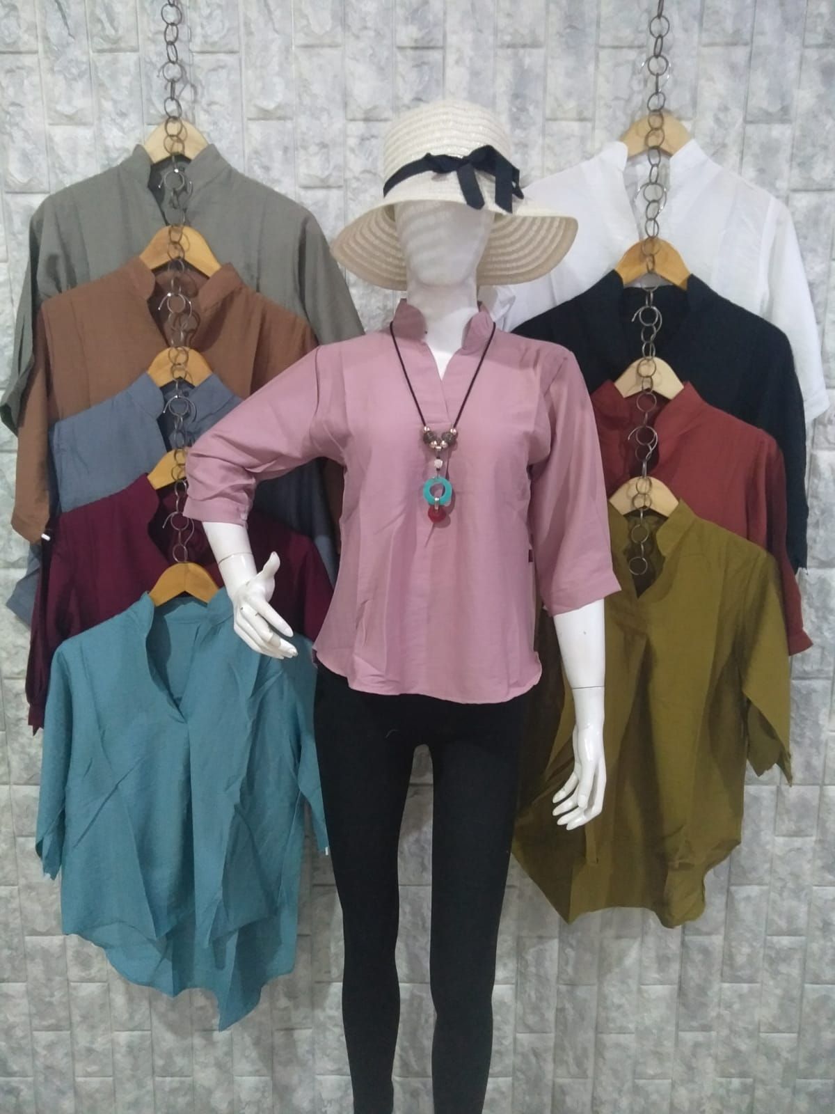 M 76-PL Blus Shanghai 3/4