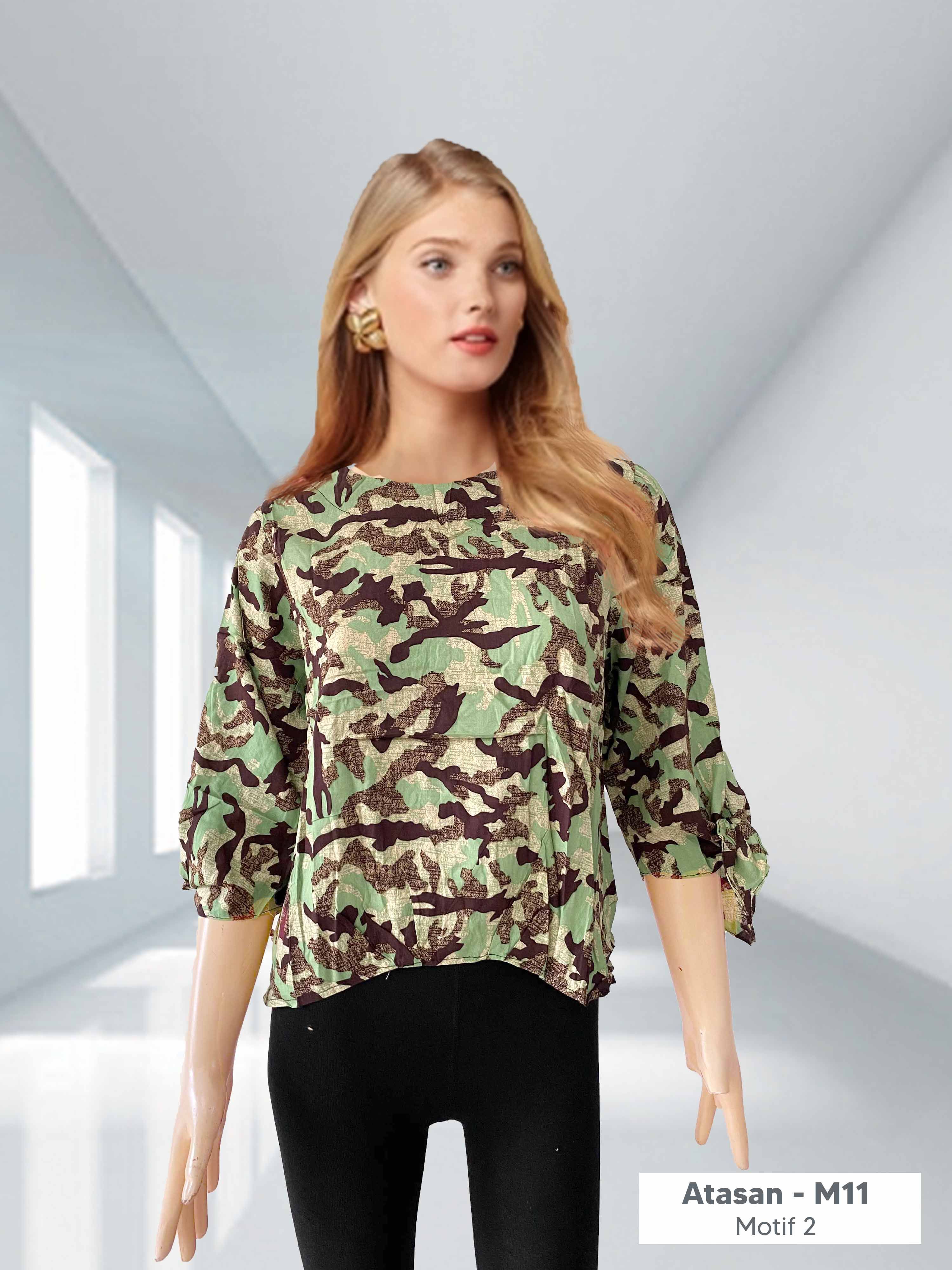 M 11 Blus Lengan 7/8